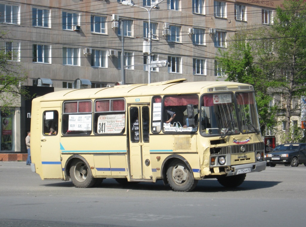 Курган. ПАЗ-32053 у752км