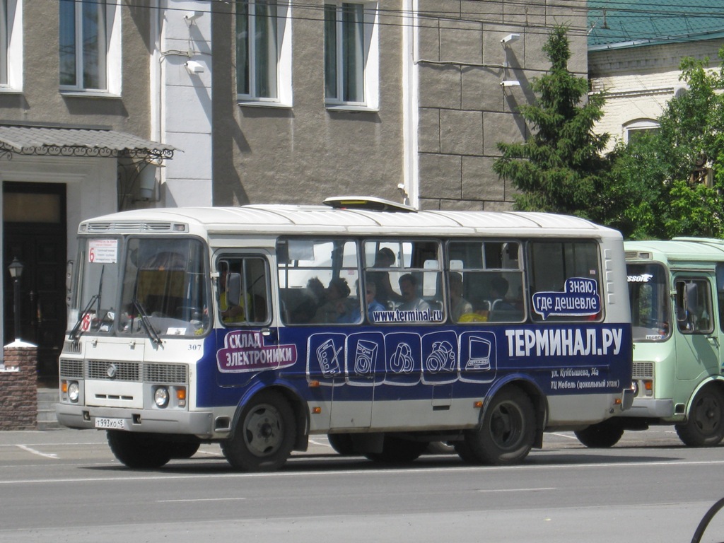 Курган. ПАЗ-32054 т993ко