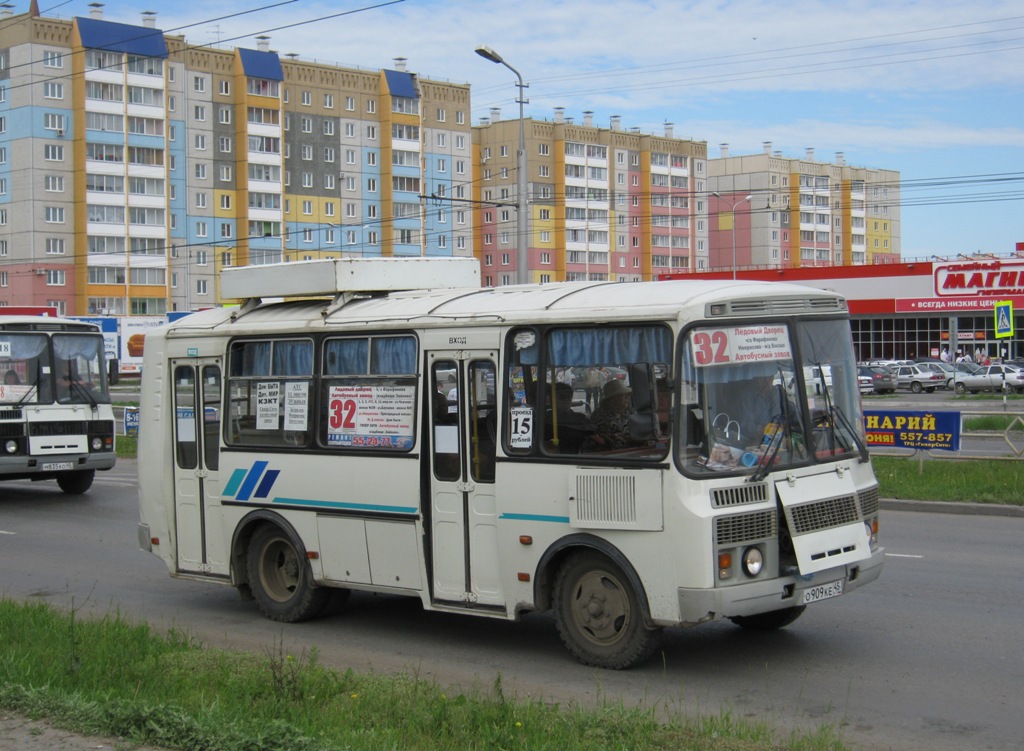 Курган. ПАЗ-32053 о909ке