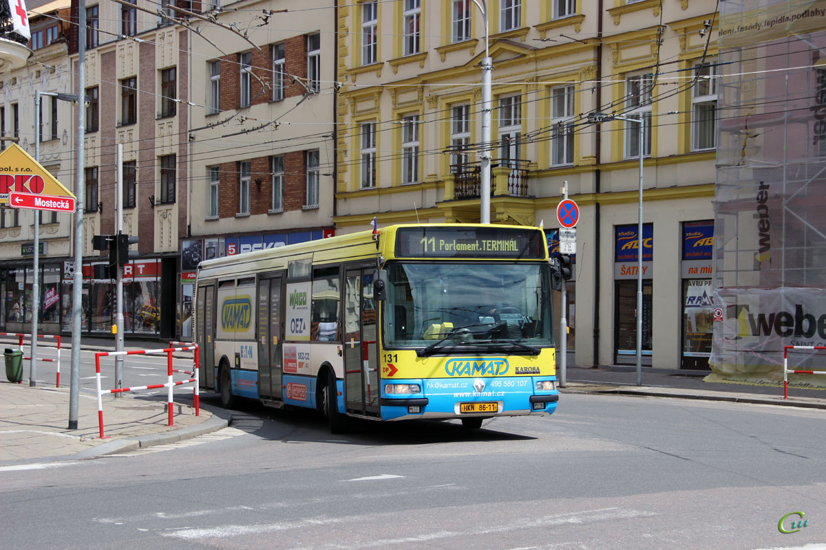 Градец-Кралове. Renault Agora S/Karosa Citybus 12M HKN 86-11