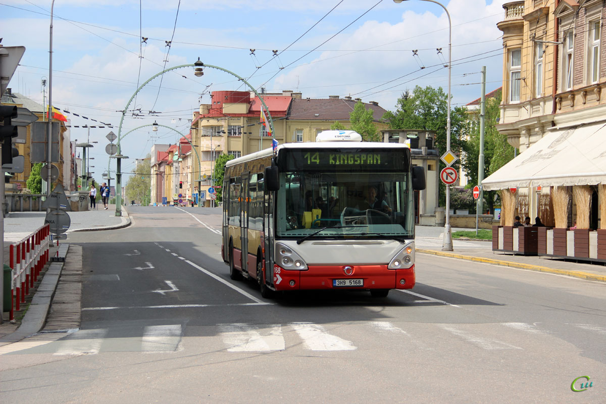 Градец-Кралове. Irisbus Agora S/Citybus 12M 4E7 5889