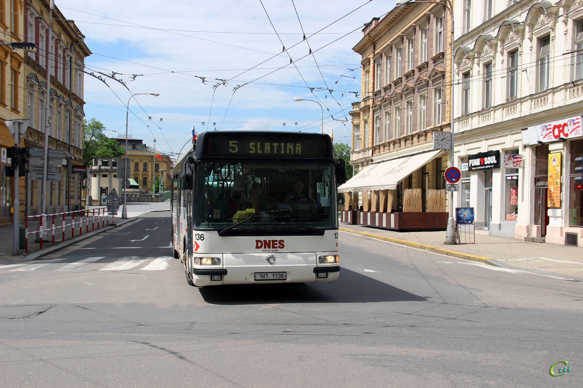Градец-Кралове. Irisbus Agora S/Citybus 12M 1H1 1136