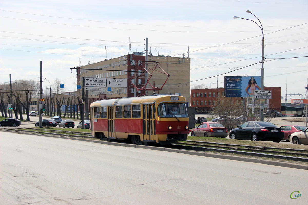 Екатеринбург. Tatra T3SU №183