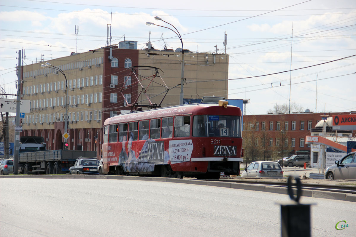 Екатеринбург. Tatra T3SU №328