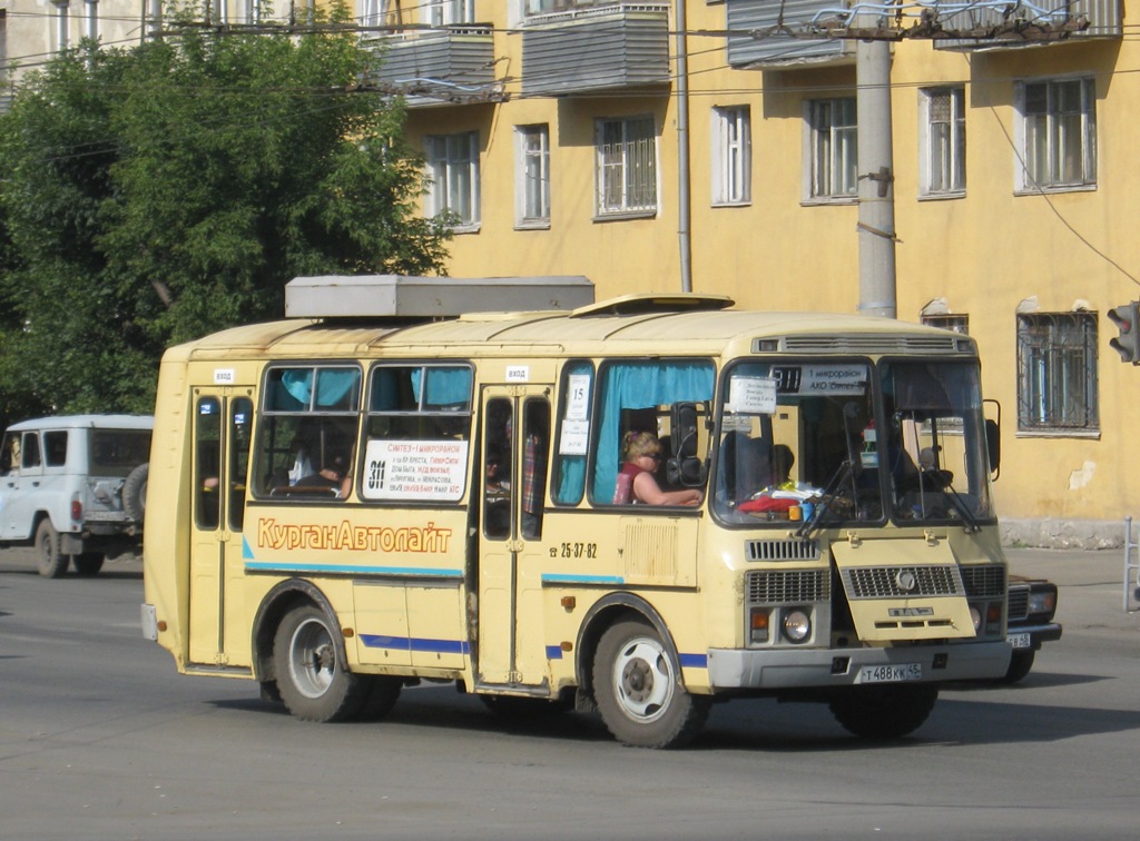 Курган. ПАЗ-32053 т488кк