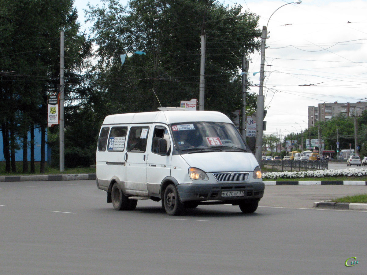 Иваново. ГАЗель (все модификации) м670хе