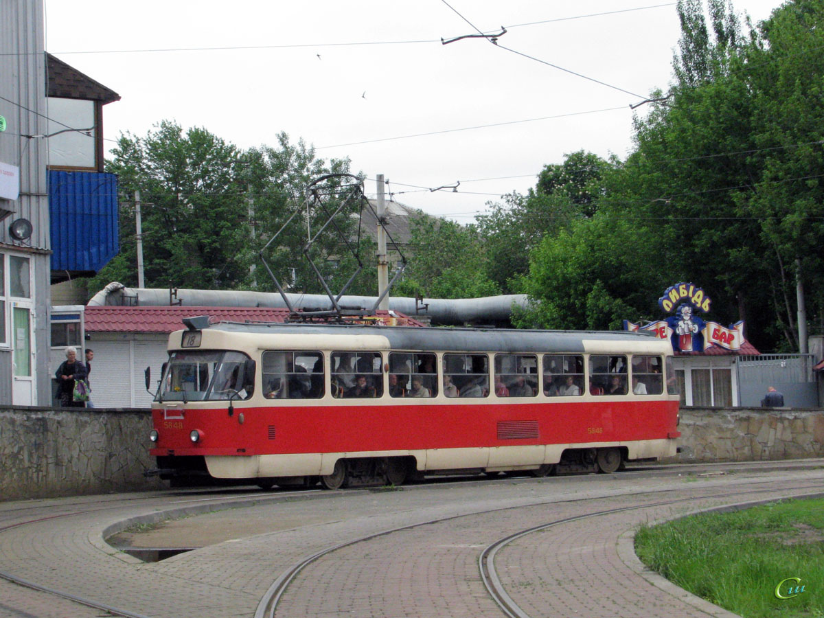 Киев. Tatra T3SU №5848