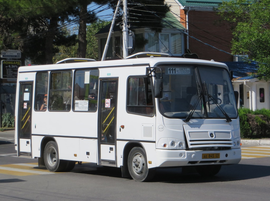 Анапа. ПАЗ-320302-08 ае845