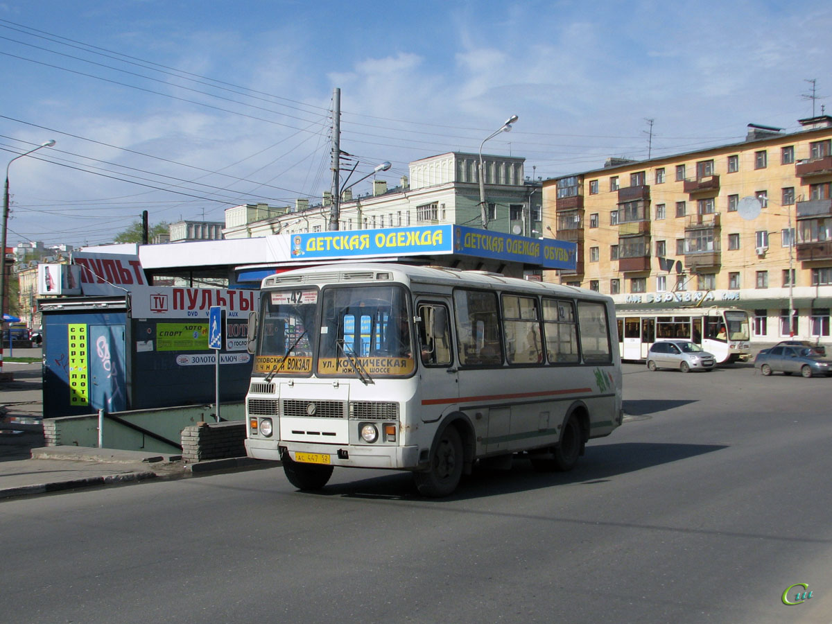 Нижний Новгород. ПАЗ-32054 ас447