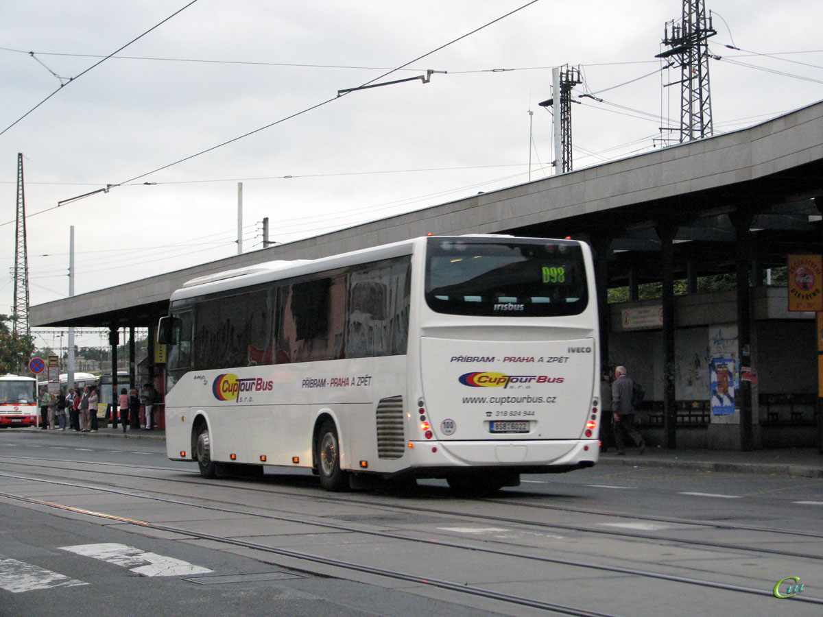 Прага. Irisbus Evadys 8S8 6022