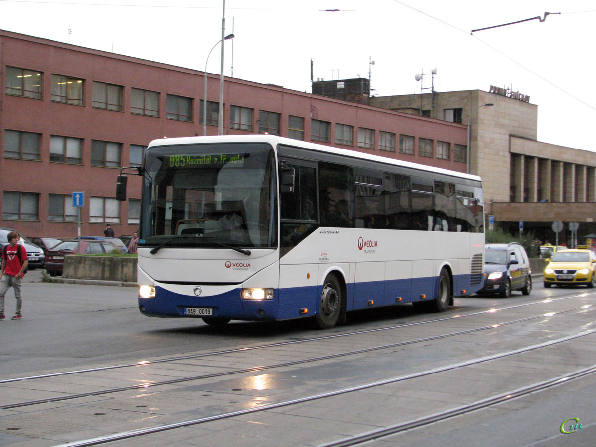 Прага. Irisbus Crossway 12M 8A9 0019