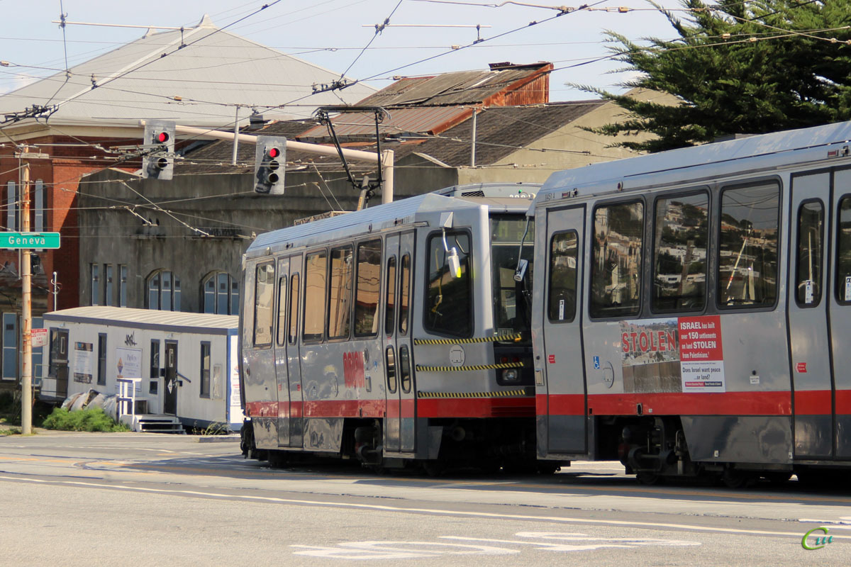 Сан-Франциско. Breda LRV №1451, Breda LRV №1478