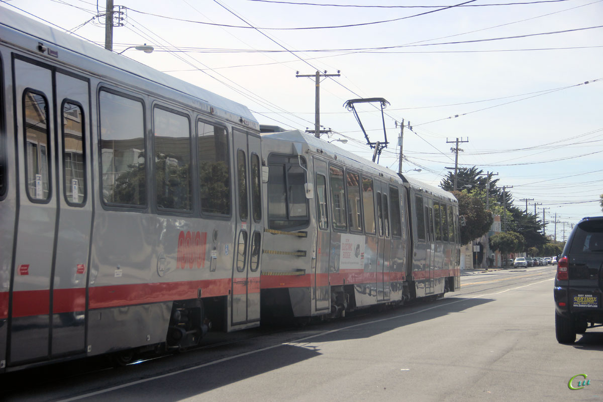 Сан-Франциско. Breda LRV №1430, Breda LRV №1521