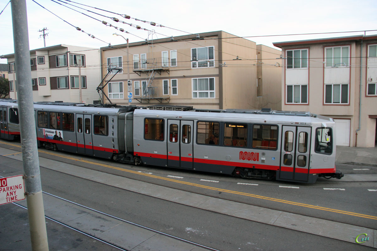Сан-Франциско. Breda LRV №1412, Breda LRV №1463