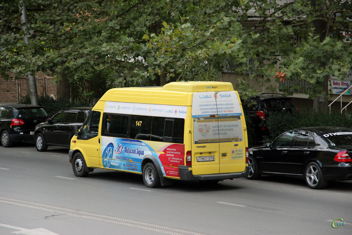 Тбилиси. Avestark (Ford Transit) TMC-374