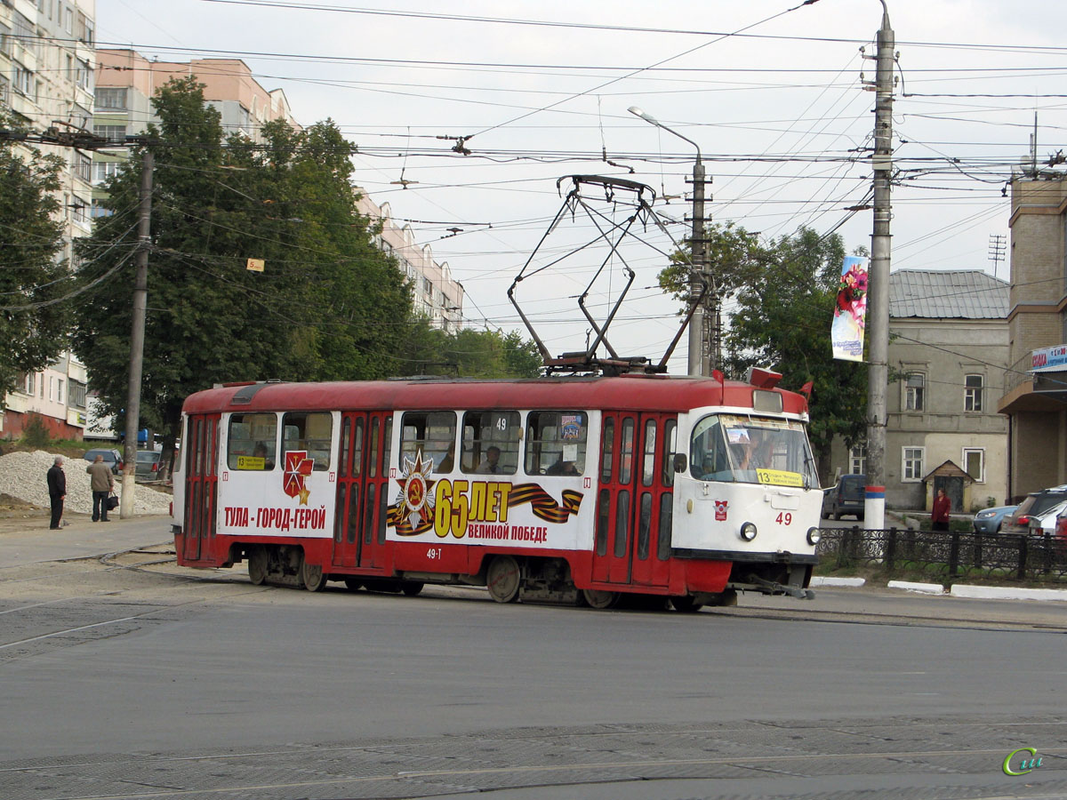 Тула. Tatra T3SU №49
