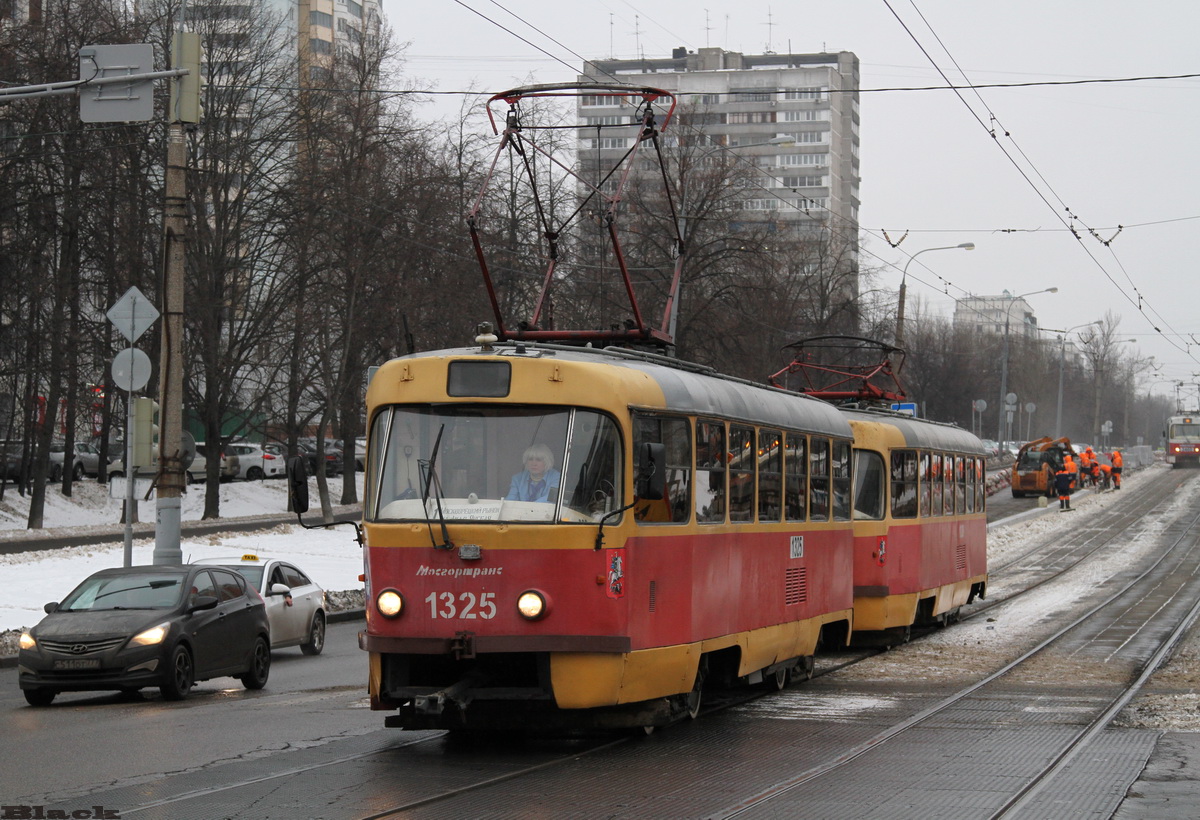 Москва. Tatra T3 (МТТЧ) №1325, Tatra T3 (МТТЧ) №1326