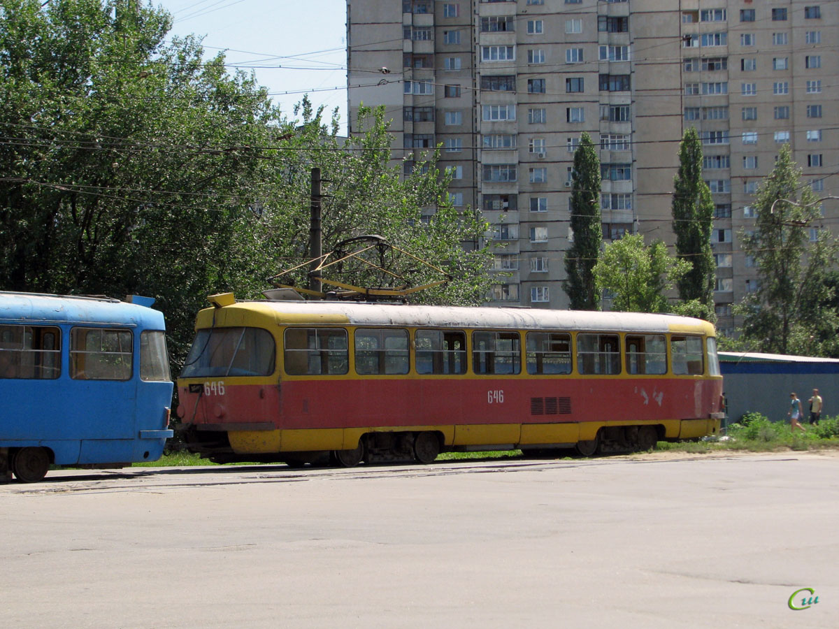 Харьков. Tatra T3SU №646