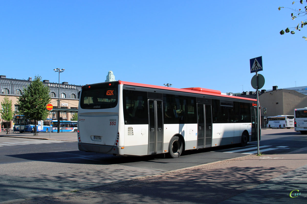Хельсинки. Irisbus Crossway LE 12.8M VHZ-786
