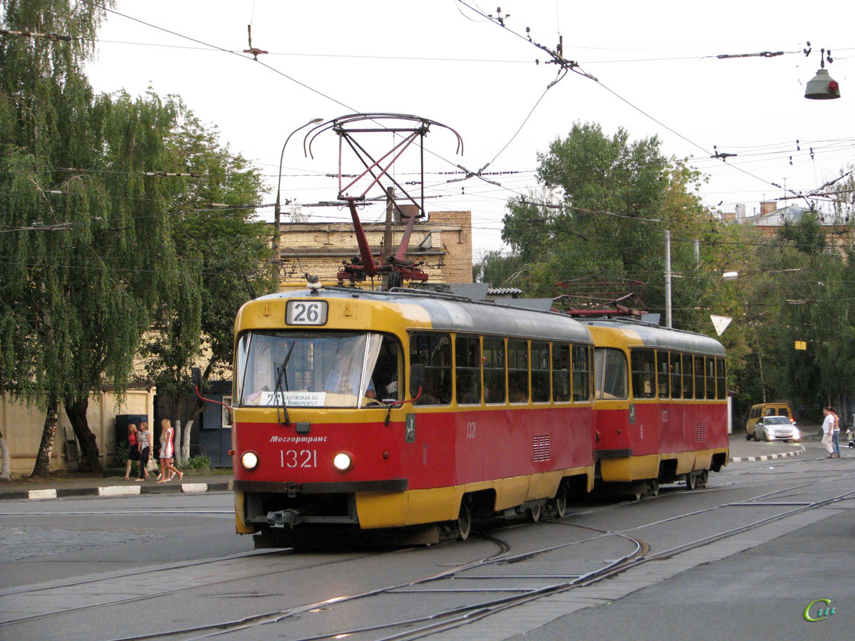 Москва. Tatra T3 (МТТЧ) №1321, Tatra T3 (МТТЧ) №1322