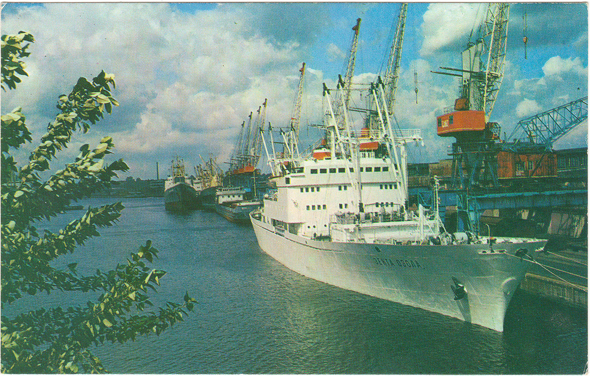 Калининград. Морской торговый порт