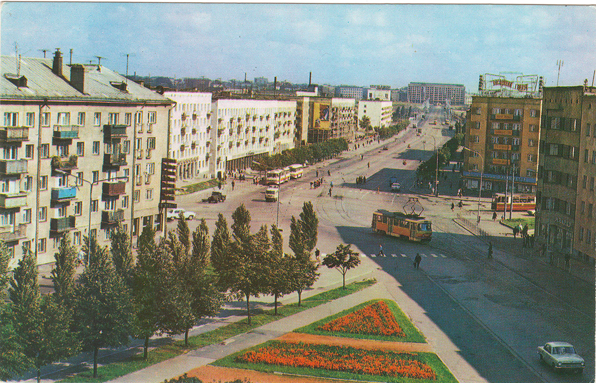 Калининград. Трамваи Tatra T4SU и Gotha T57
