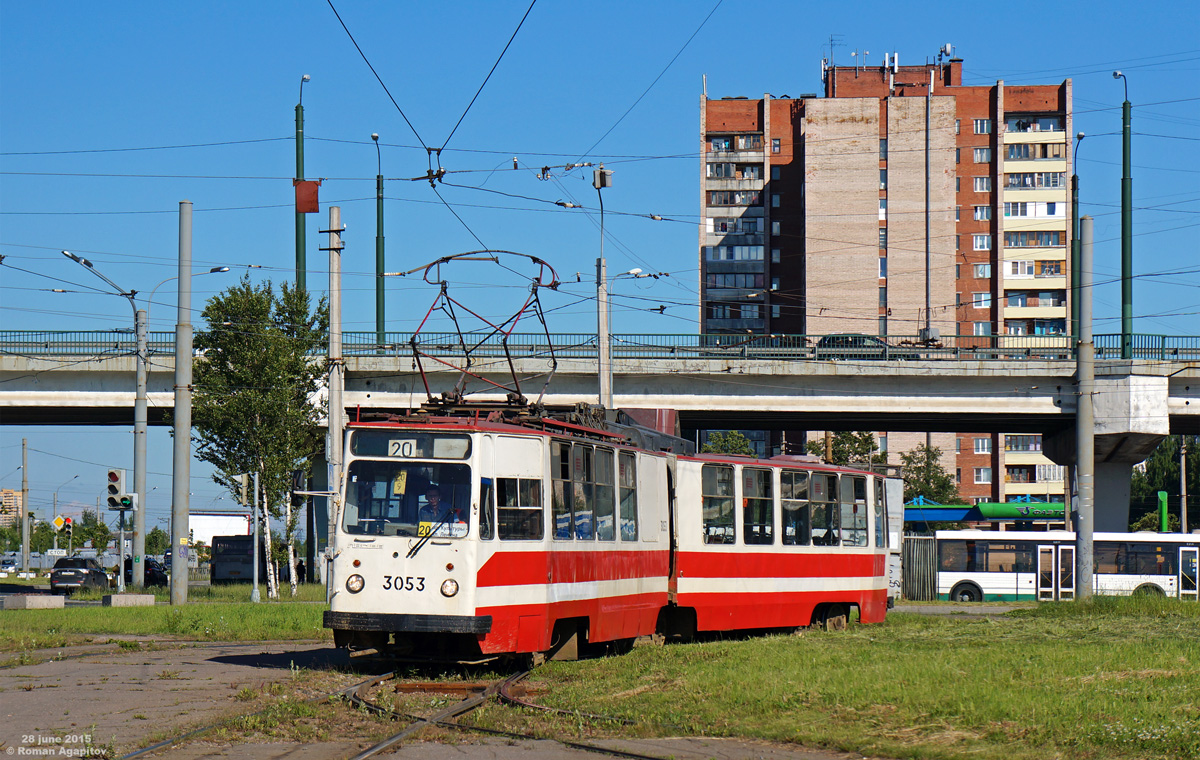 Санкт-Петербург. ЛВС-86К №3053