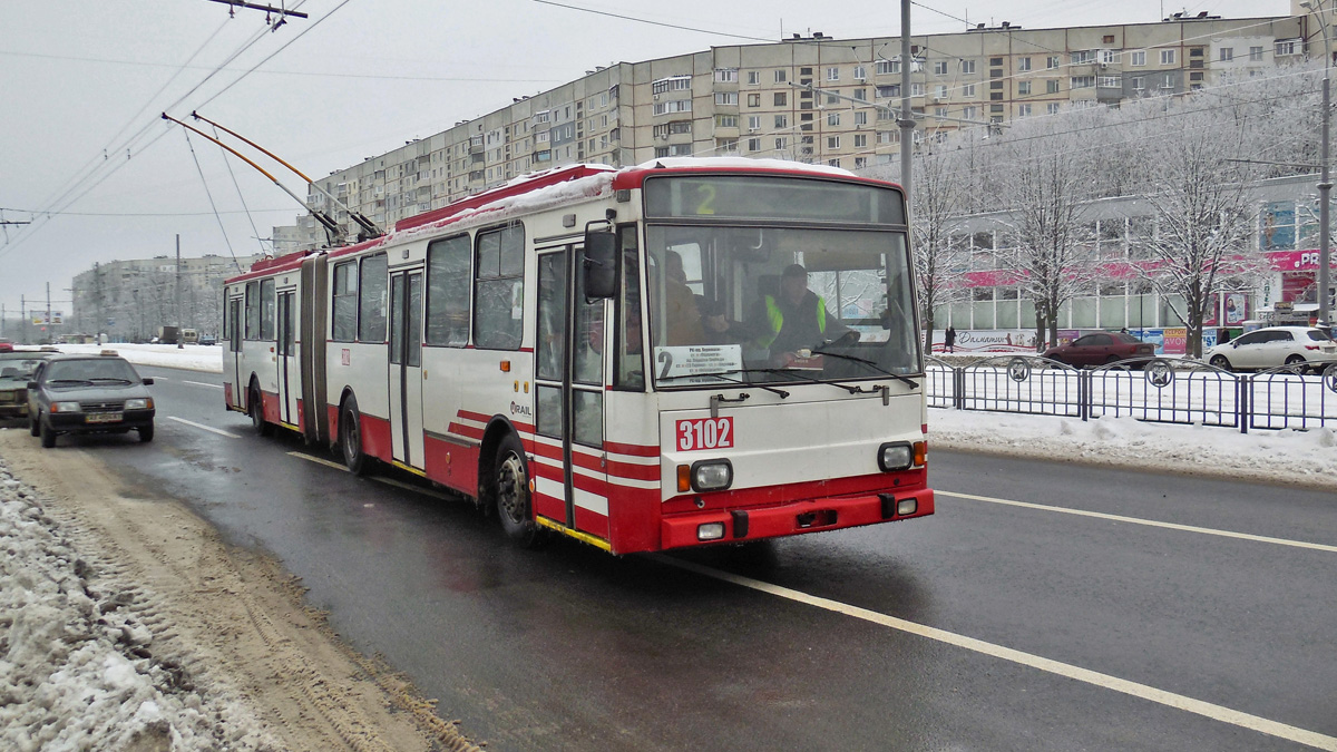 Харьков. Škoda 15Tr13/6M №3102