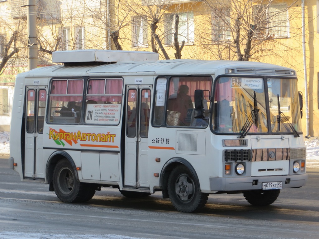 Курган. ПАЗ-32054 м019ку