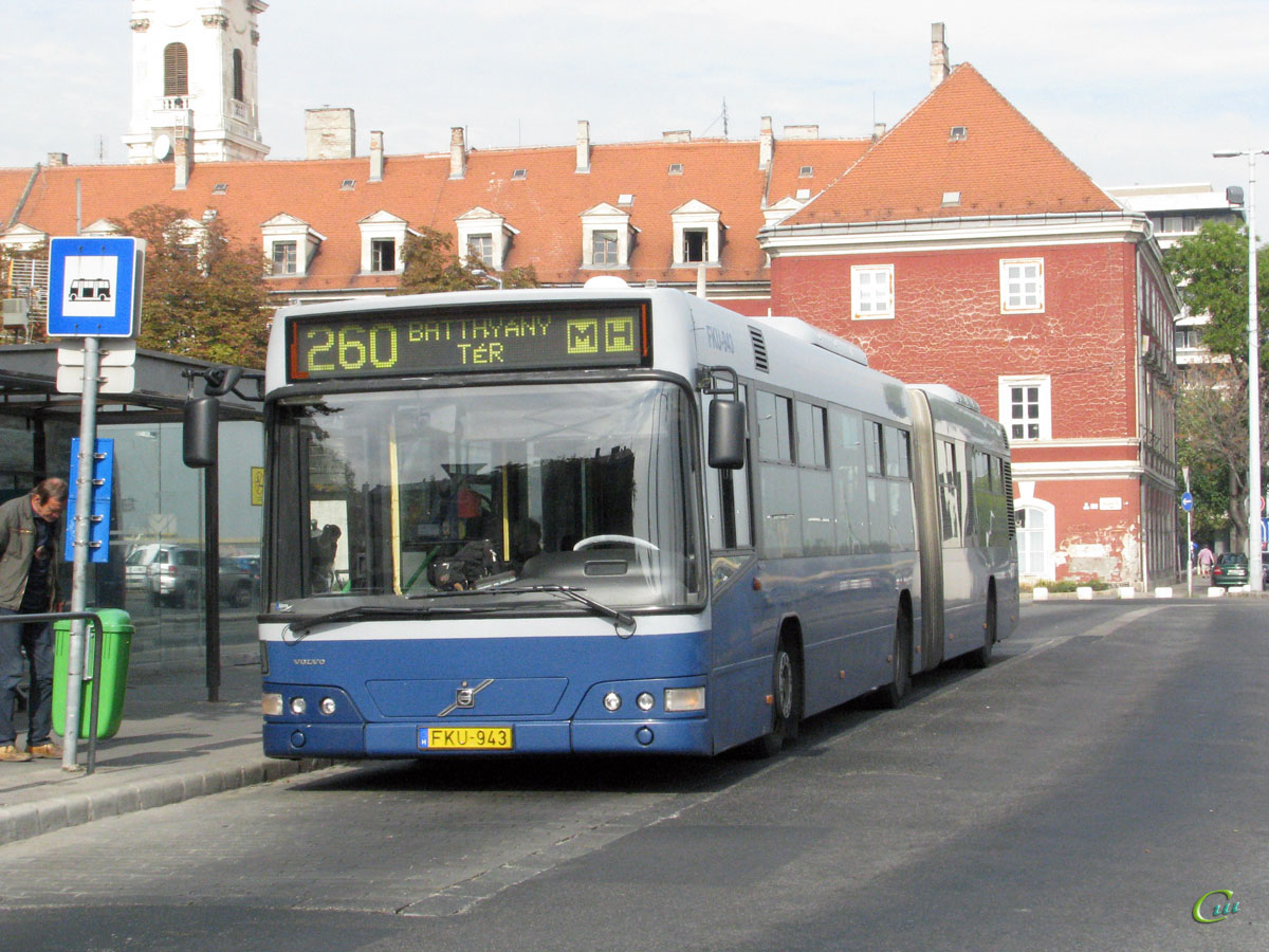 Будапешт. Volvo 7700A FKU-943