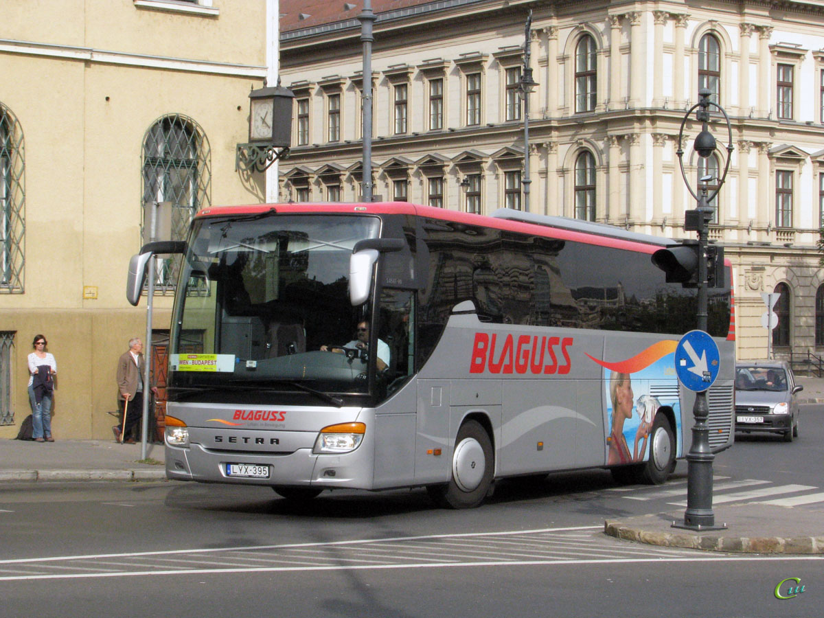 Будапешт. Setra S415GT-HD LYX-395