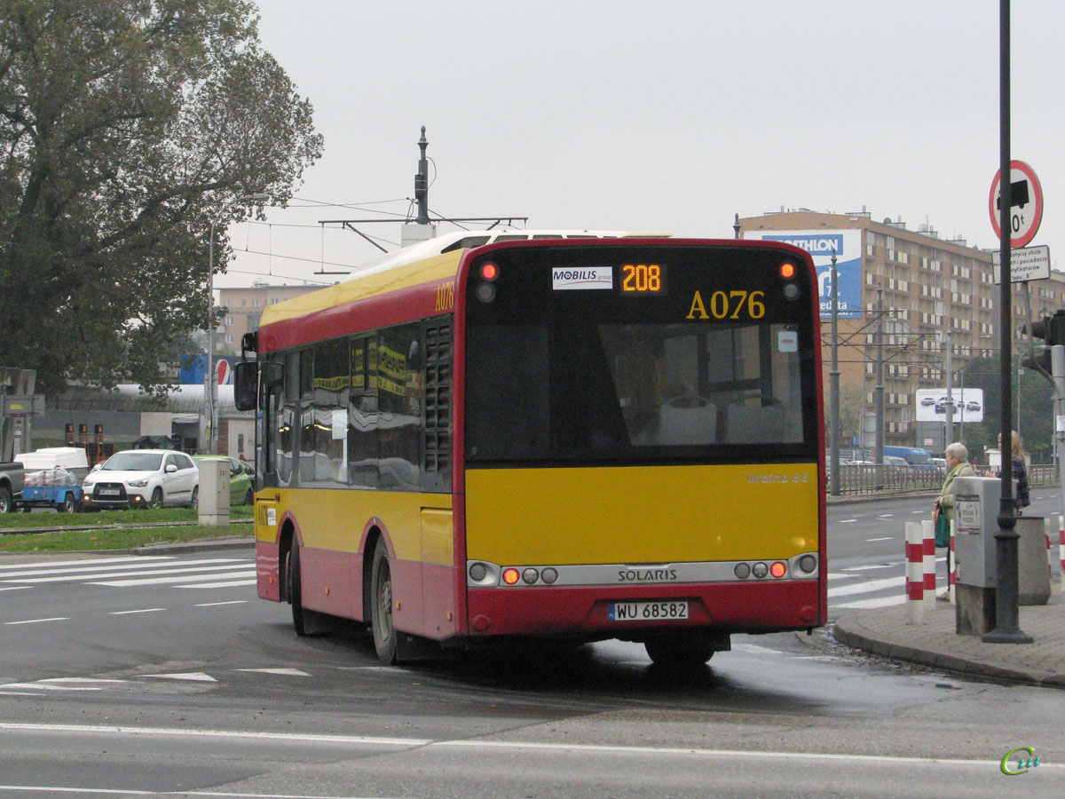 Варшава. Solaris Urbino III 8.6 WU 68582