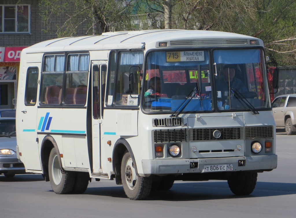 Курган. ПАЗ-32053 т806ес