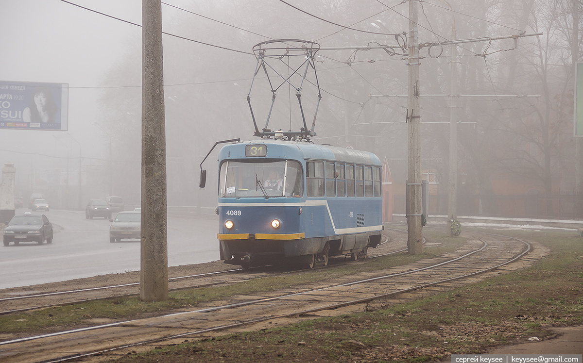 Одесса. Tatra T3R.P №4089