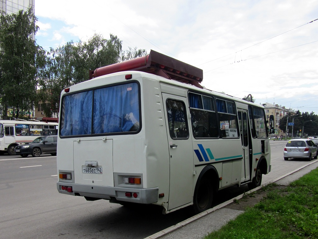 Новокузнецк. ПАЗ-32053 т685ес