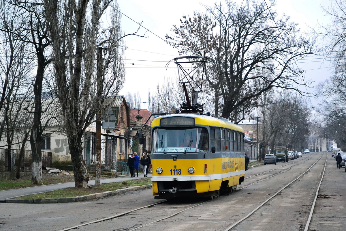 Николаев. Tatra T3M.05 №1118