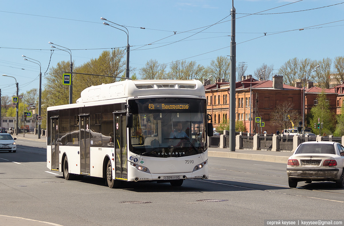 Санкт-Петербург. Volgabus-5270.G2 (CNG) о309от