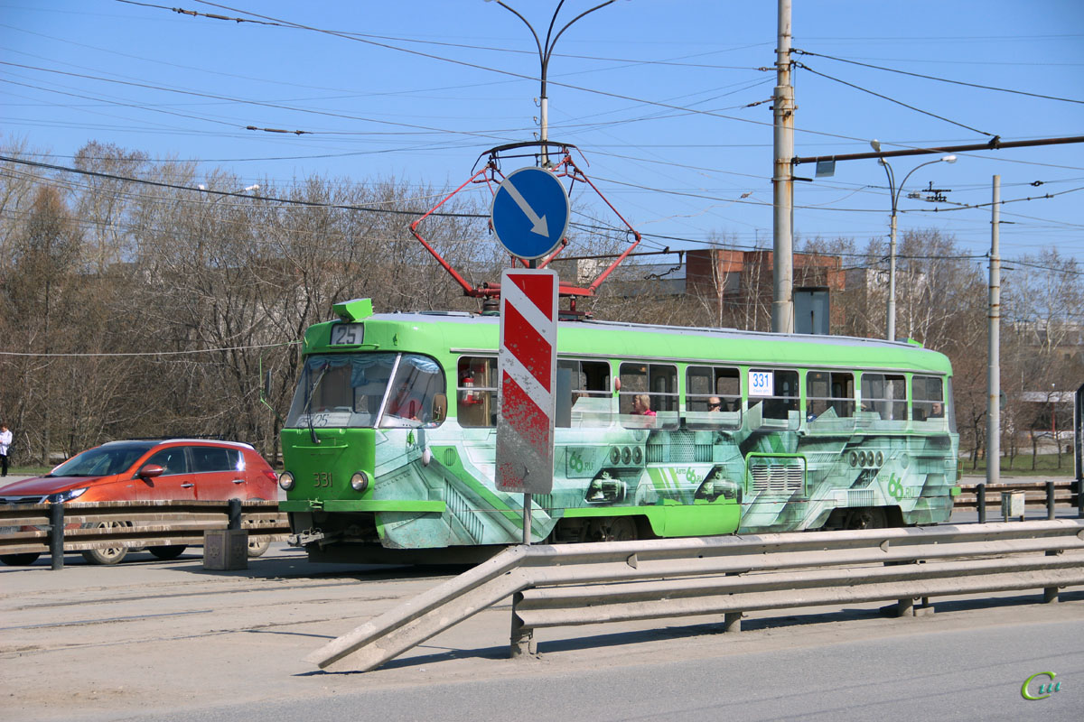 Екатеринбург. Tatra T3SU №331