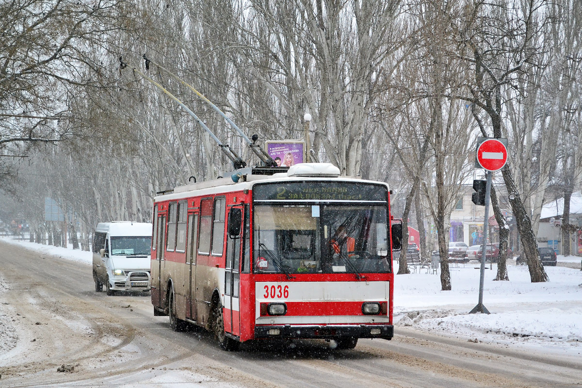 Николаев. Škoda 14TrR №3036