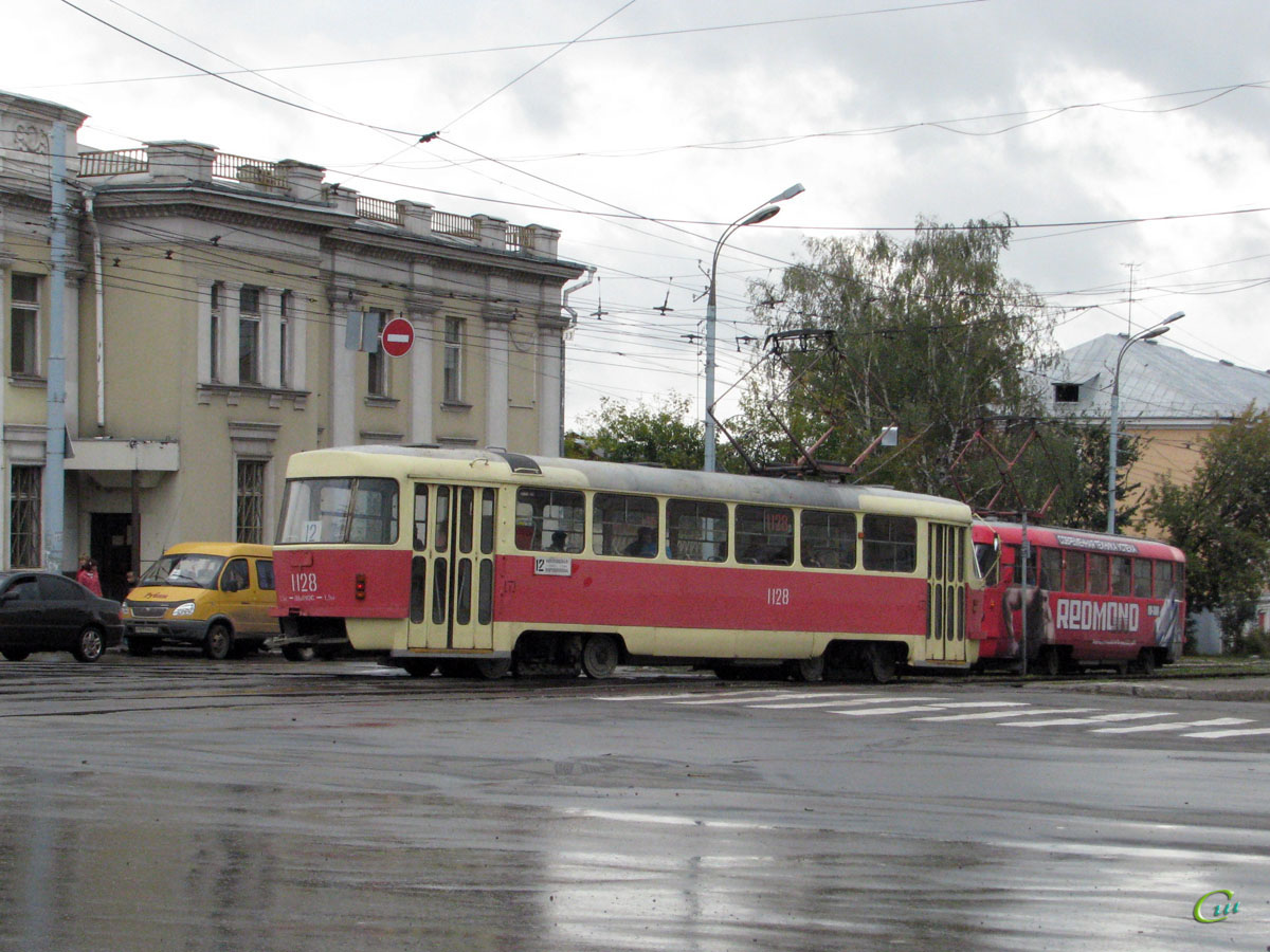 Ижевск. Tatra T3 (двухдверная) №1128