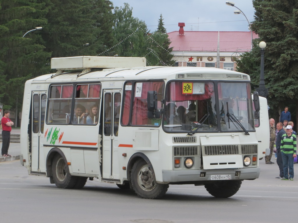 Курган. ПАЗ-32054 о608кн
