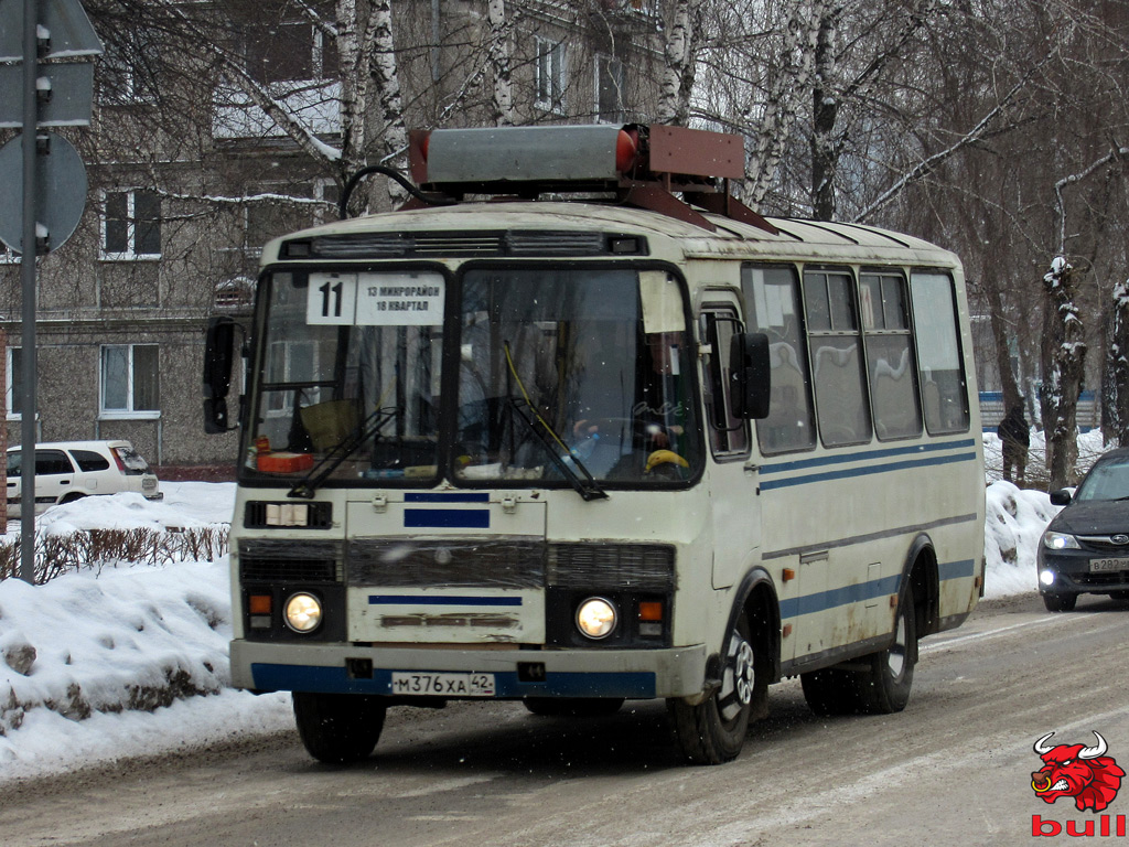Новокузнецк. ПАЗ-32054 м376ха