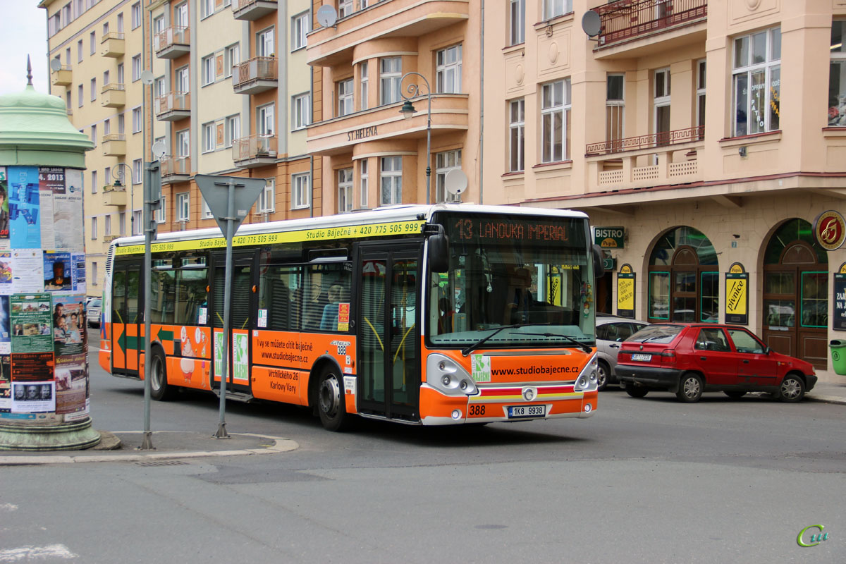 Карловы Вары. Irisbus Citelis 12M 1K8 9938