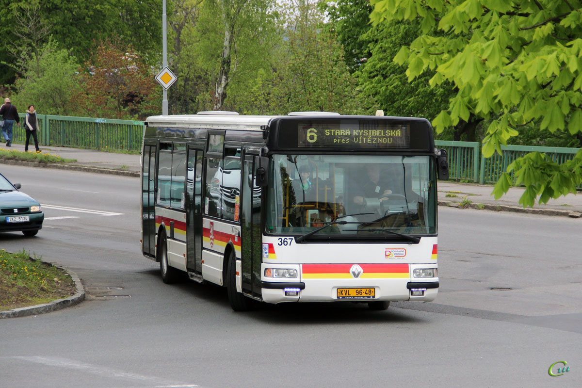 Карловы Вары. Renault Agora S/Karosa Citybus 12M KVL 96-48