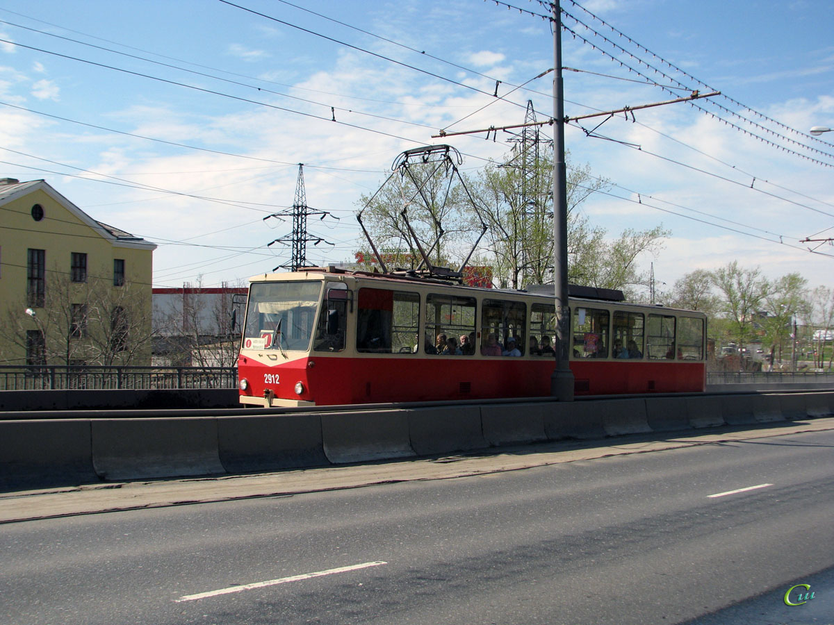 Нижний Новгород. Tatra T6B5 (Tatra T3M) №2912