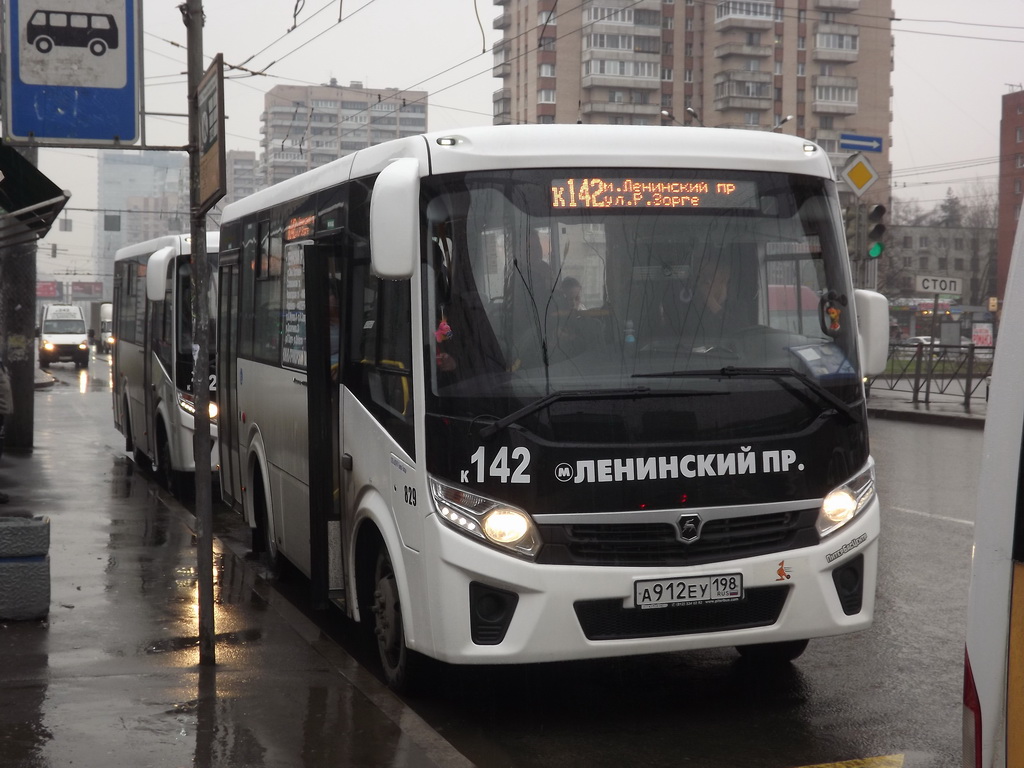 Санкт-Петербург. ПАЗ-320435-04 Vector Next а912еу