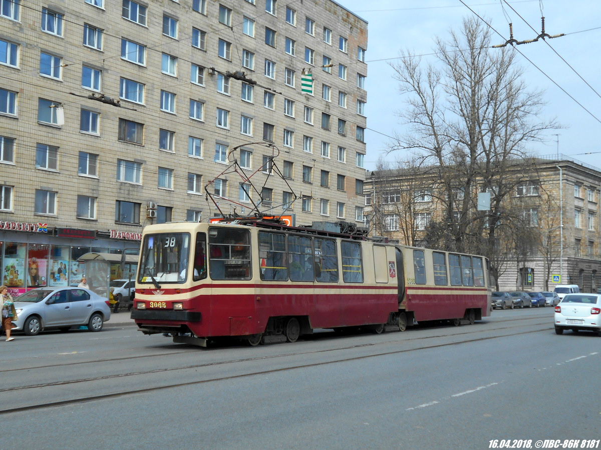 Санкт-Петербург. ЛВС-86К-М №3065