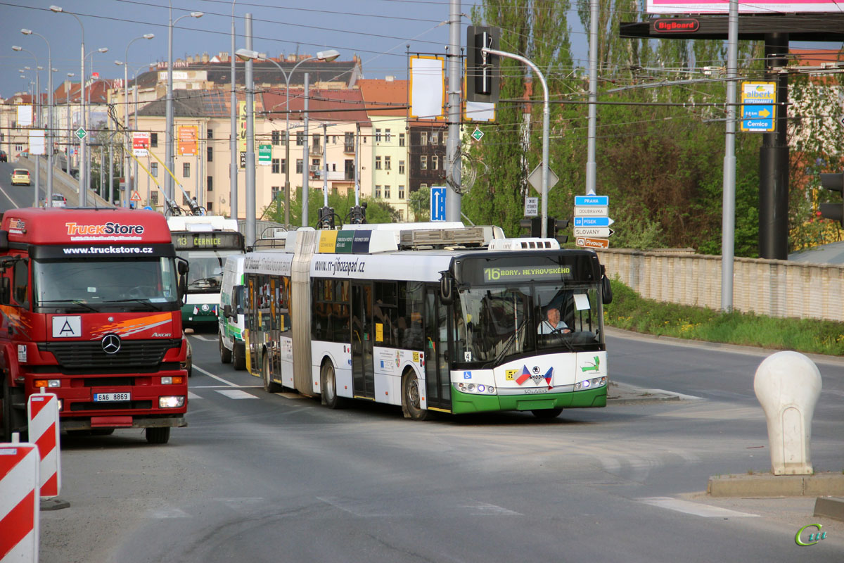 Пльзень. Škoda 27Tr Solaris №525