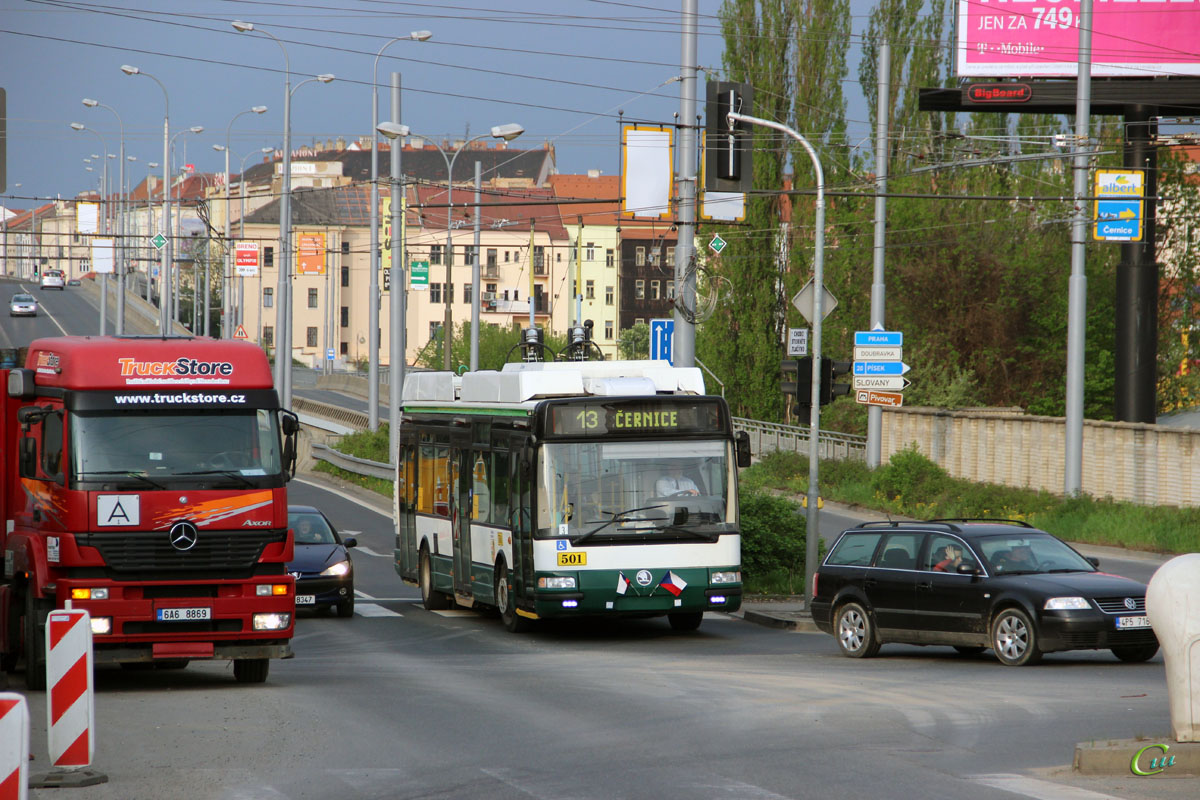 Пльзень. Škoda 24Tr Irisbus Citybus №501