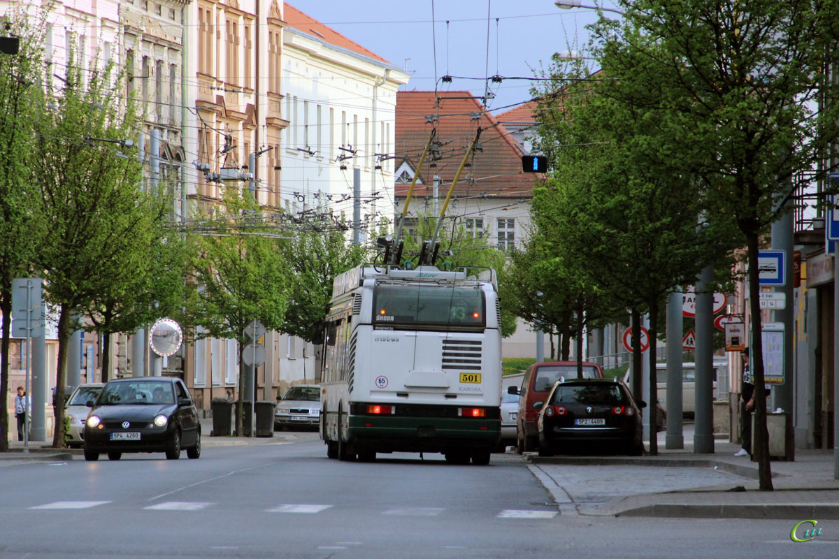 Пльзень. Škoda 24Tr Irisbus Citybus №501